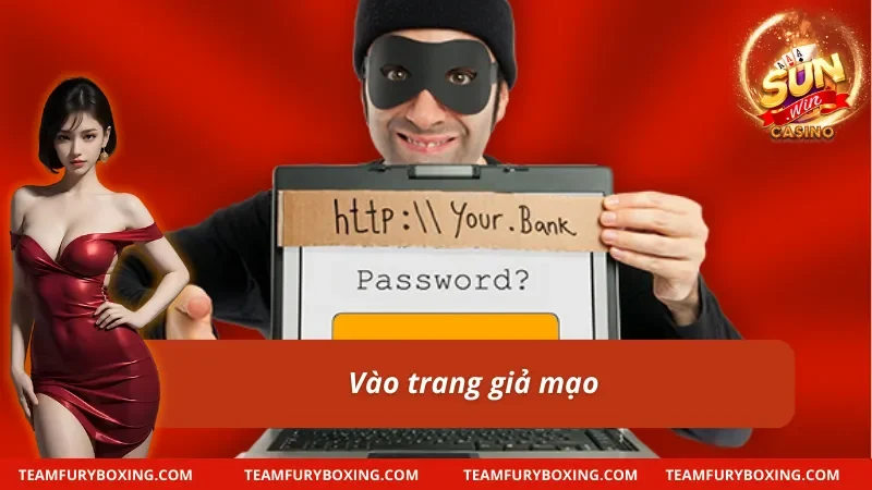 Đăng Nhập Sunwin - Link Chính Thức 2025 (Không Bị Chặn) 10 Vào trang giả mạo khi đăng nhập Sunwin