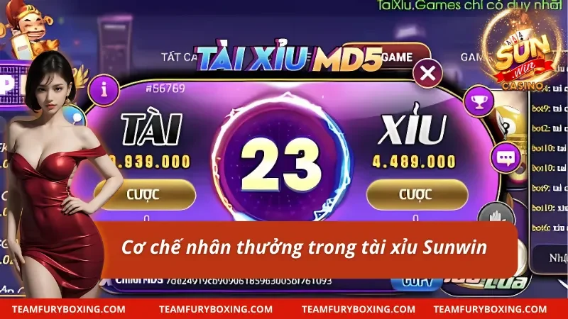 Tài Xỉu MD5 Sunwin: Cực Phẩm Cá Cược Chất Lượng 8 Giải thích cơ chế nhân thưởng trong Tài xỉu MD5